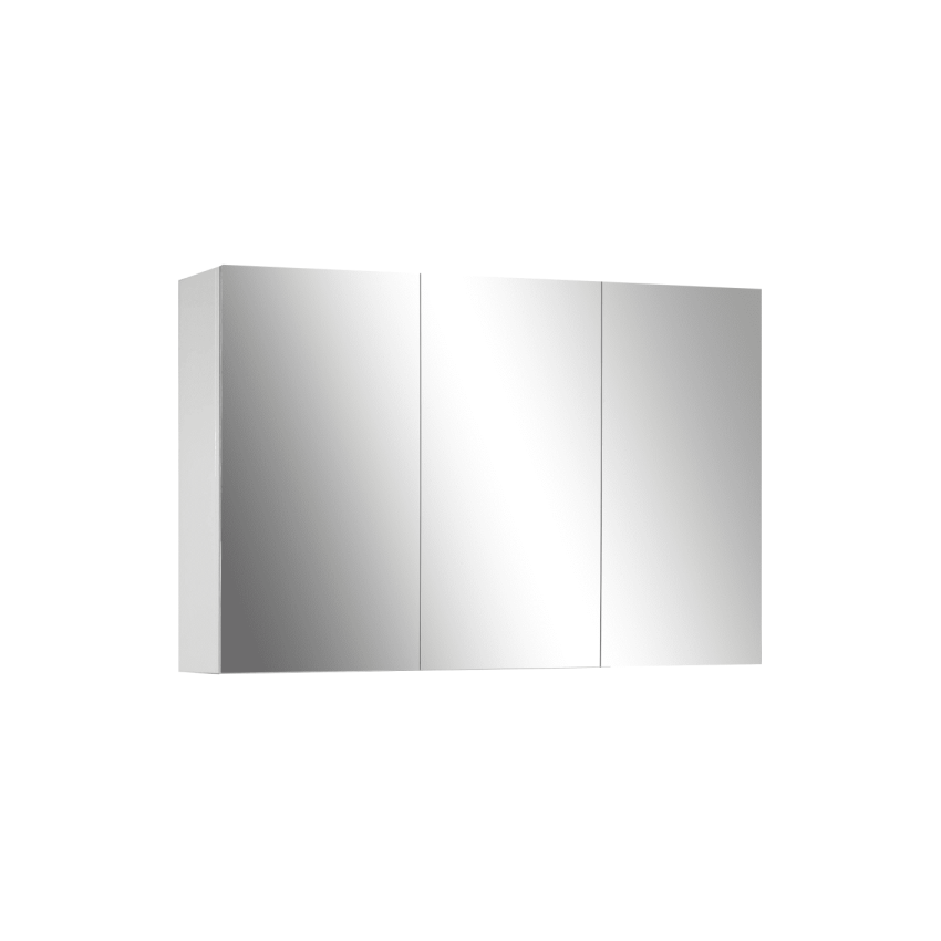 1200*150*720mm Pvc White Shaving Cabinet Three Doors