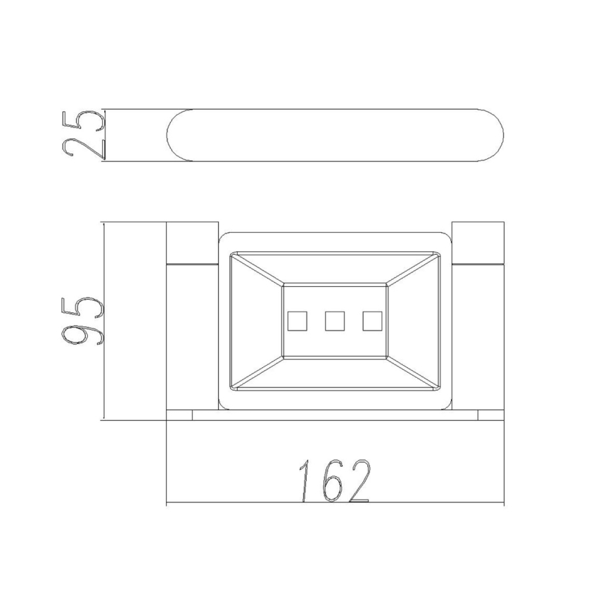 Gun Metal Grey Soap Dish Holder