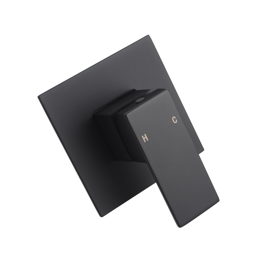 Black Shower Wall Mixer