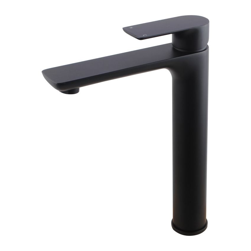 Black Tall Basin Mixer