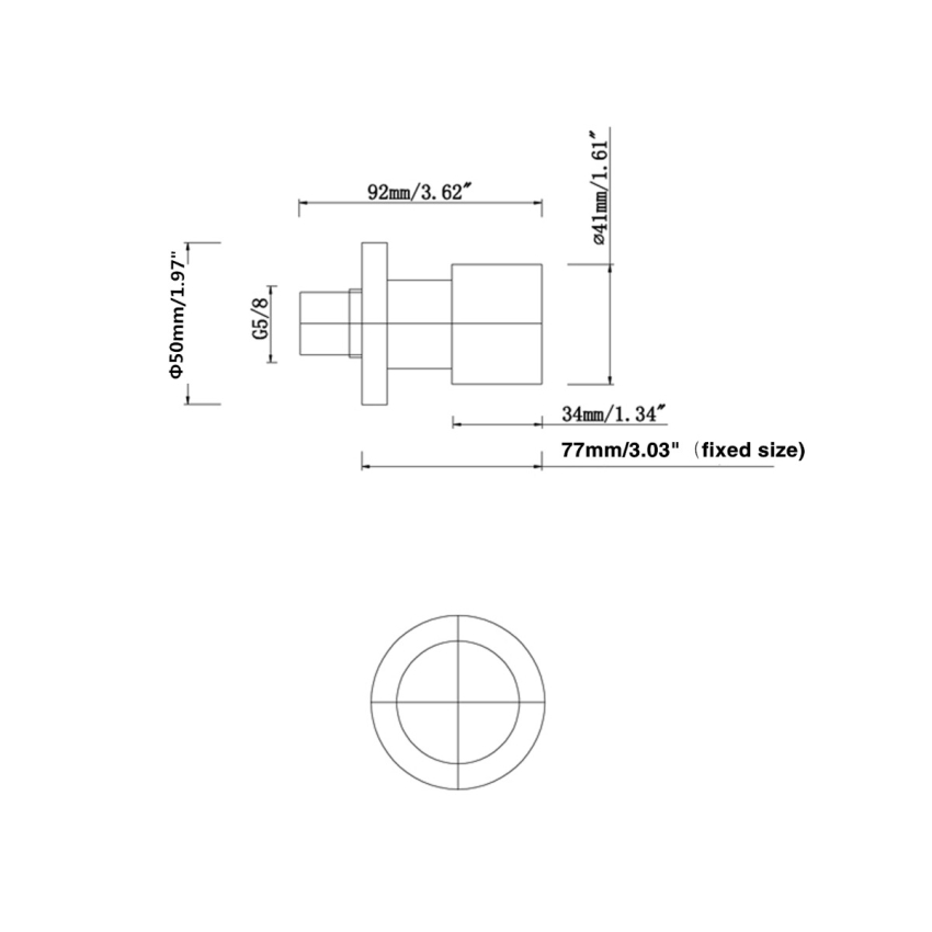 Black Shower Wall taps