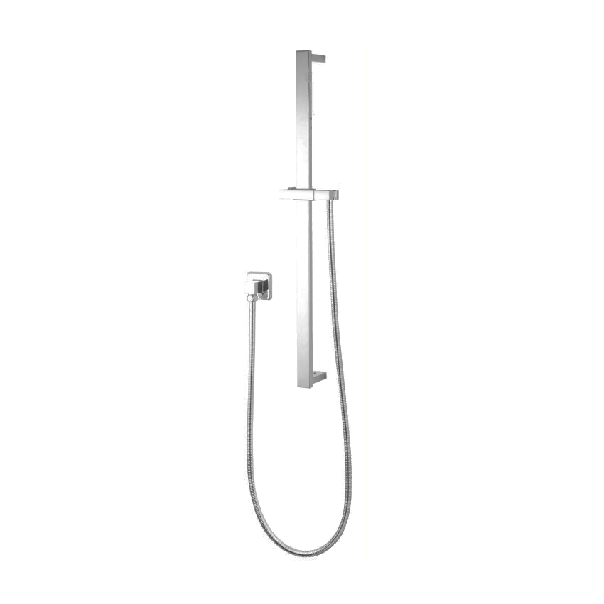 Square B Hand Shower Rail without Handheld Shower