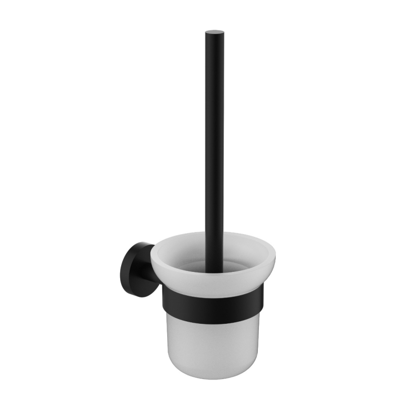Otus Slimline Toilet Brush Holder Matt Black