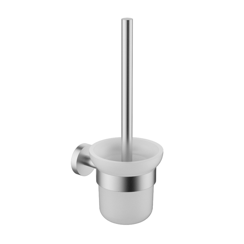 Otus Slimline Toilet Brush Holder Brushed Stainless Steel