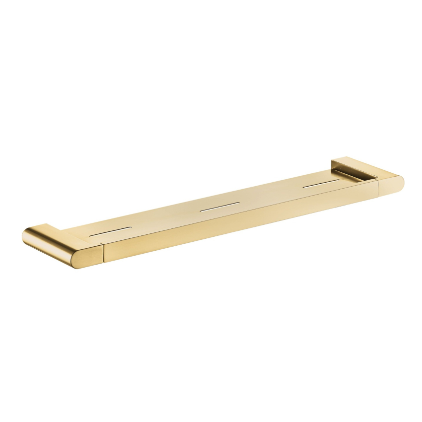 Flores Cosmetic Shelf Brushed Gold