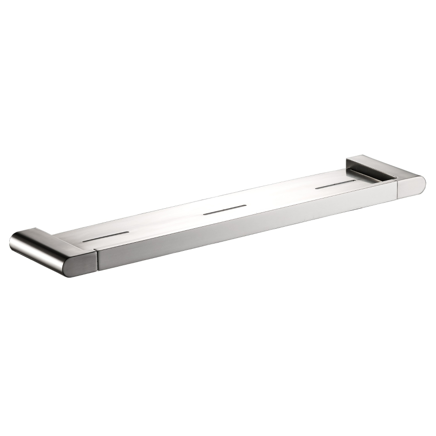 Flores Cosmetic Shelf Brushed Nickel