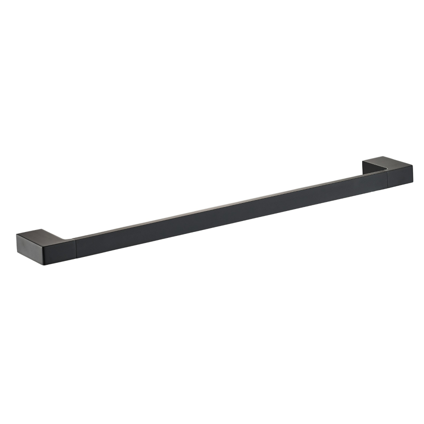 Ceram Single Towel Rail 800 mm Matt Black