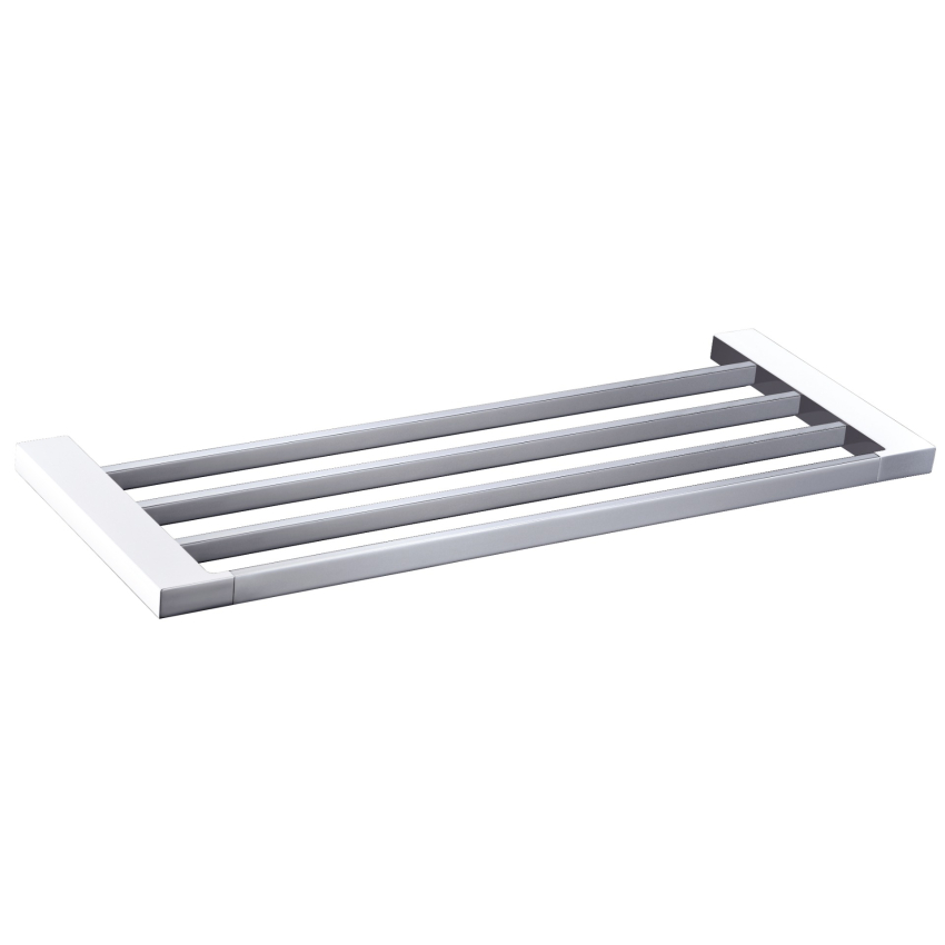 Eden Towel Shelf 600 mm Chrome & White