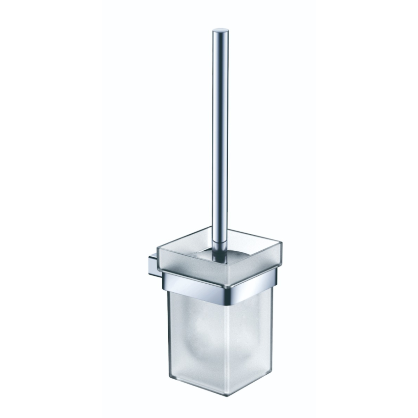 Aiko Square Toilet Brush Chrome
