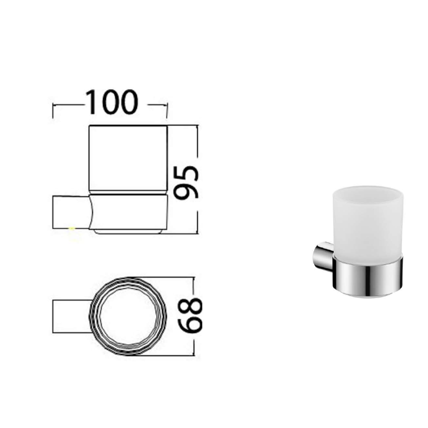 Dove Tumbler Holder Chrome