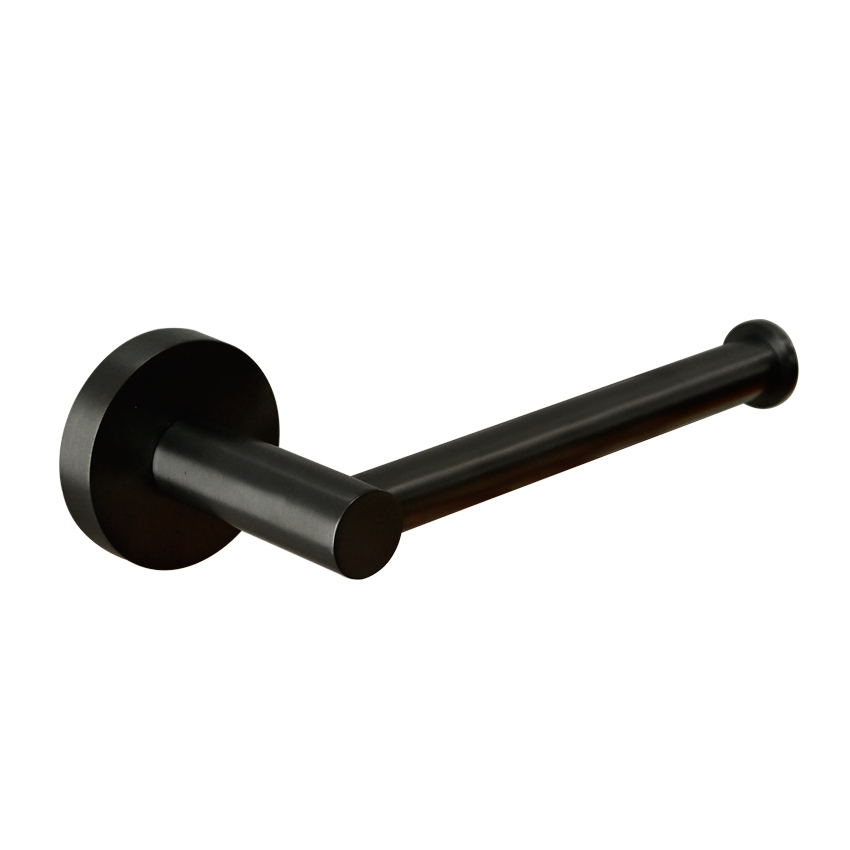 Otus L-Shaped Toilet Roll Holder Gunmetal