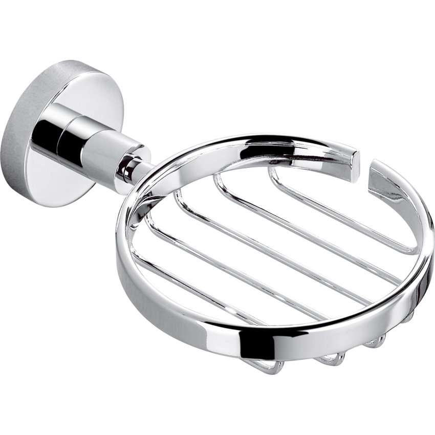 Otus Wire Soap Basket Chrome