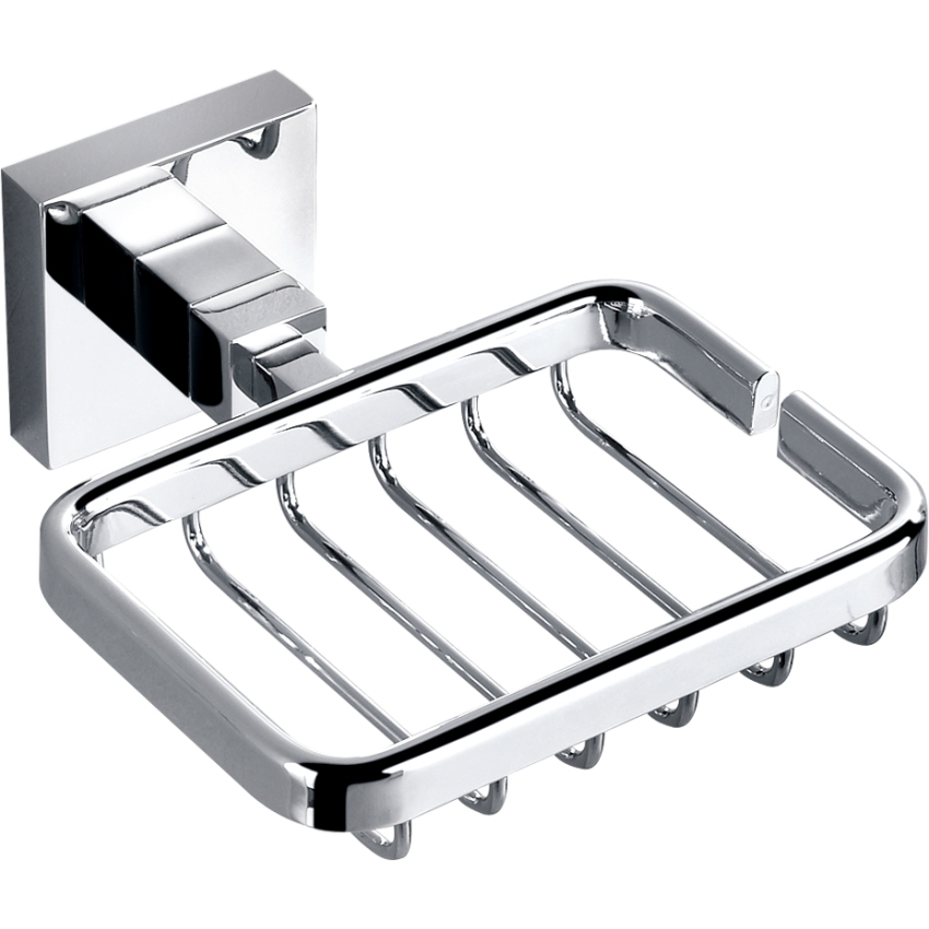 Sara Wire Soap Basket Chrome