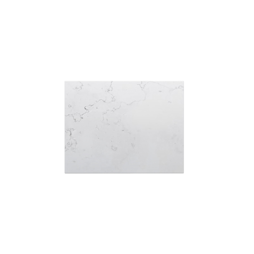 600mm Quartz Stone Top Gloss White Marble Look Silica-Free Caesarstone Benchtop