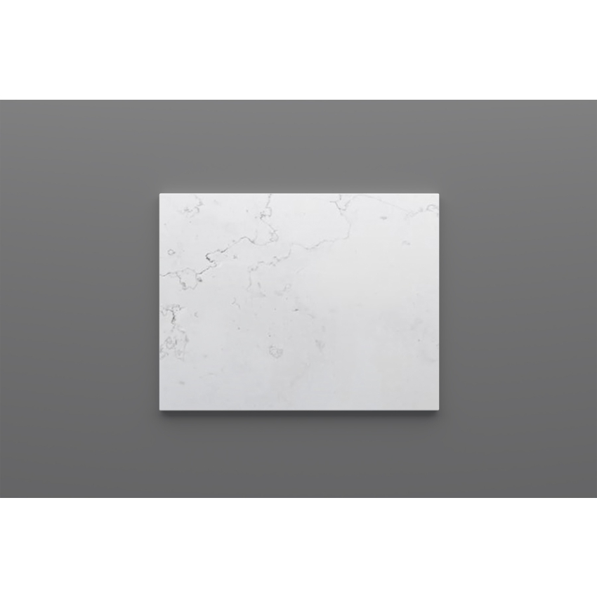 600mm Quartz Stone Top Gloss White Marble Look Silica-Free Caesarstone Benchtop
