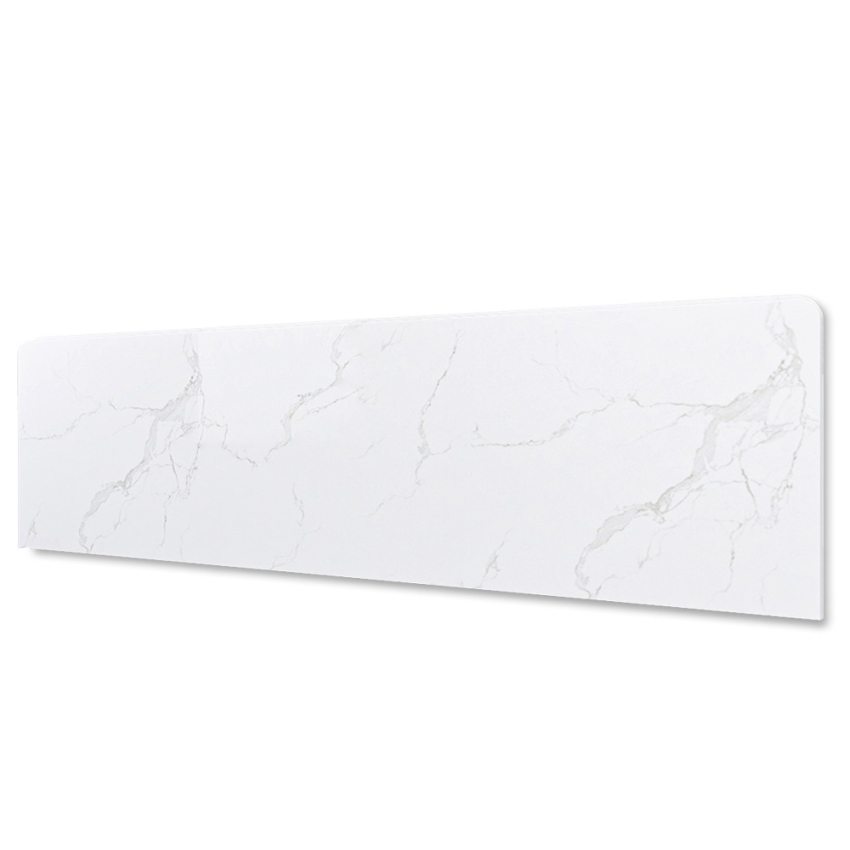 1800mm White Marble Look Sintered Stone Top Benchtop