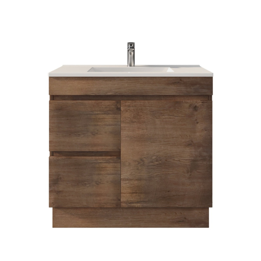 900mm Dark Oak MDF Vanity Kickboard 