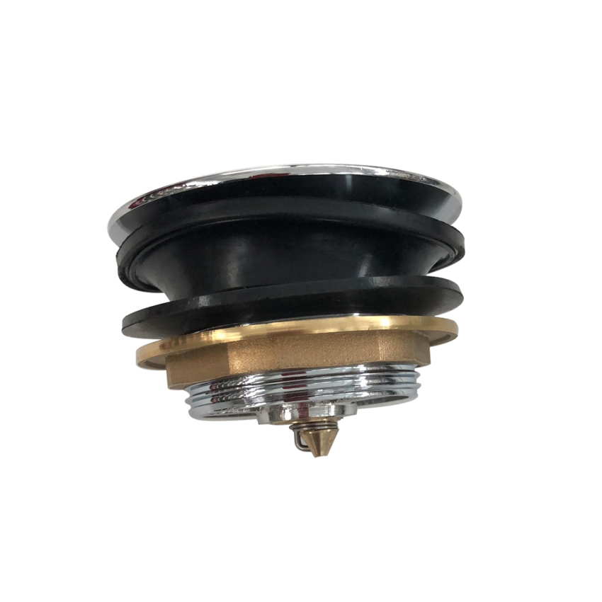 Chrome Solid Brass 40mm Bathroom Bathtub Pop Up Plug Waste and Pipe Non Overflow