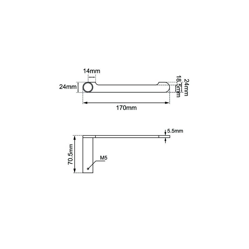 Brushed Nickel Toilet Paper Holder