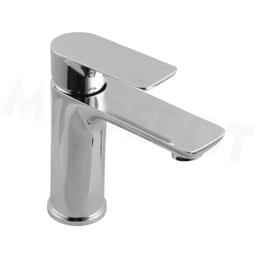 Chrome Bathroom Basin Sink Short Mixer Tap
