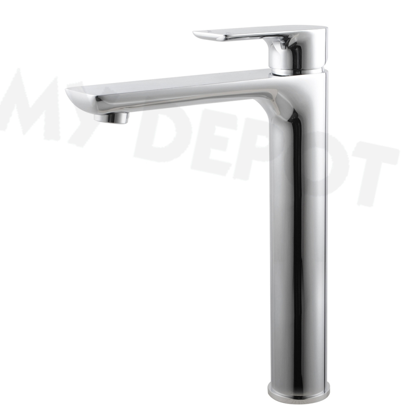 Chrome Bathroom Tall Basin Sink Mixer Tap