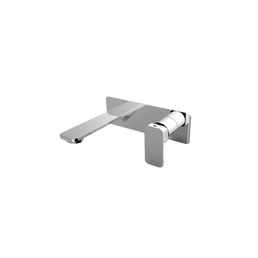 IVANO Series Chrome Bathtub/Basin Wall Mixer With Spout(color up)