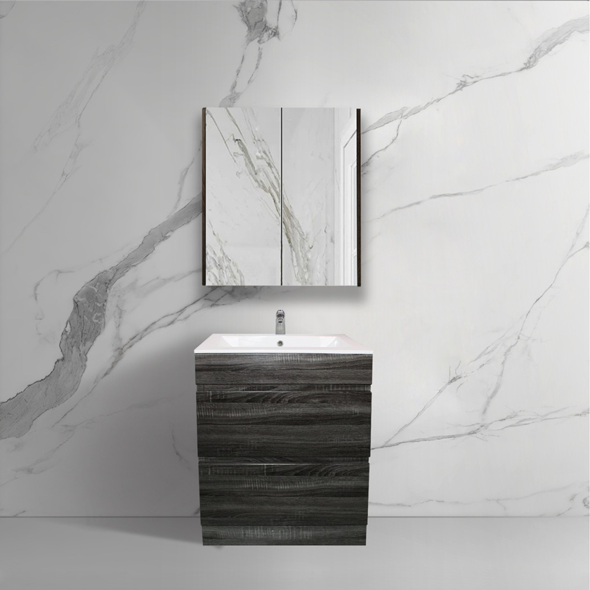 600mm Dark Grey MDF Vanity Kickboard 