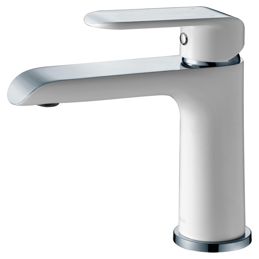 Kara Basin Mixer Chrome & White