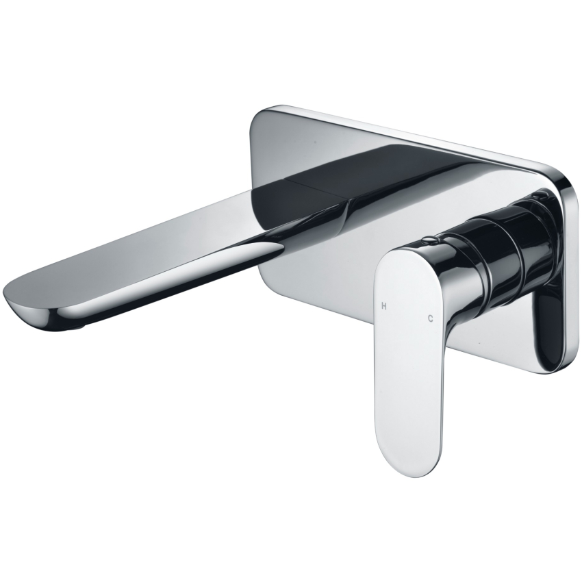 Banda Wall Basin Mixer Chrome