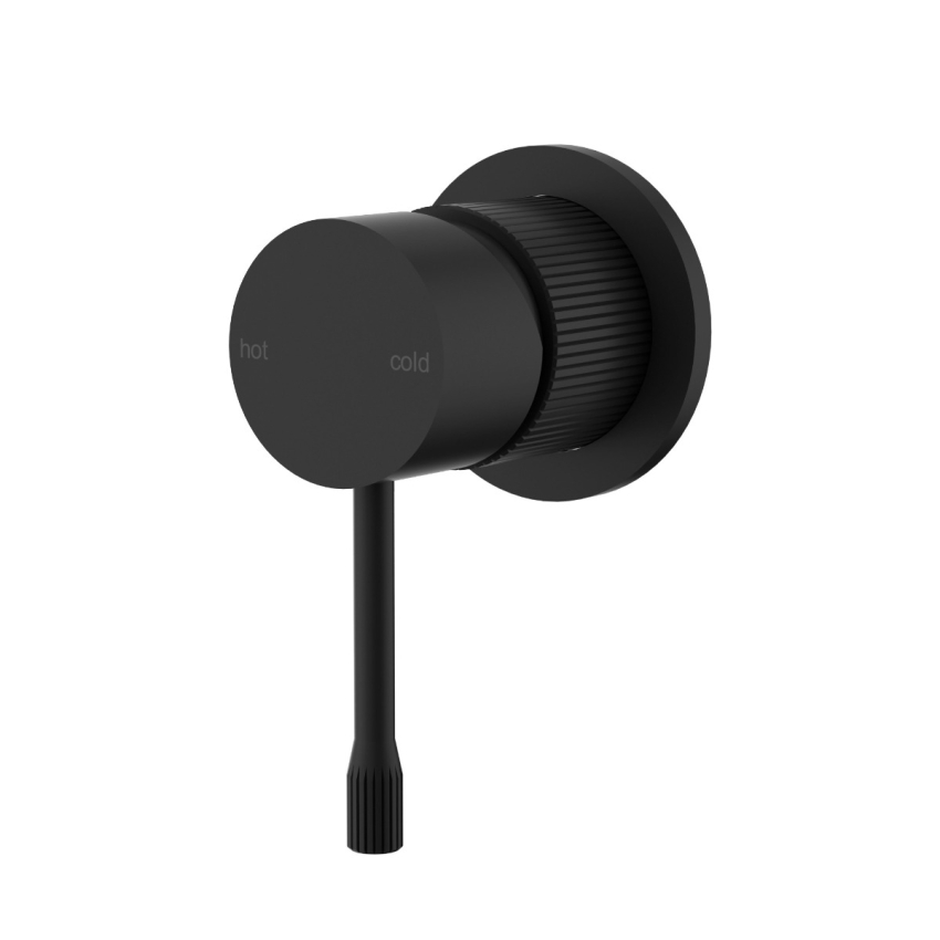 Linie Wall Mixer Trim Kit Matt Black