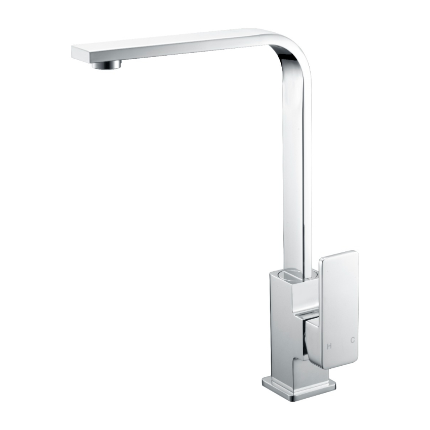 Ceram Sink Mixer Chrome