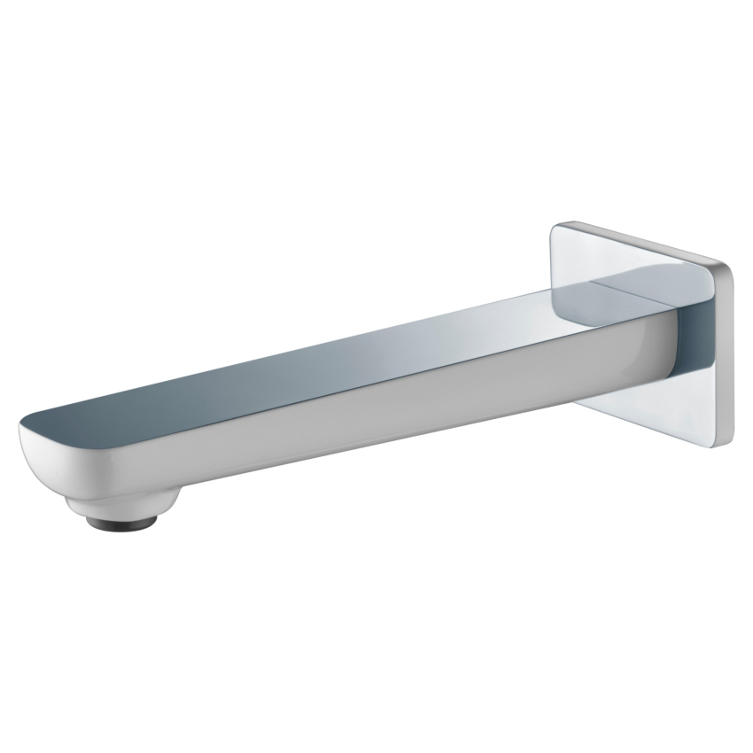 Seto Bath Spout Chrome & White