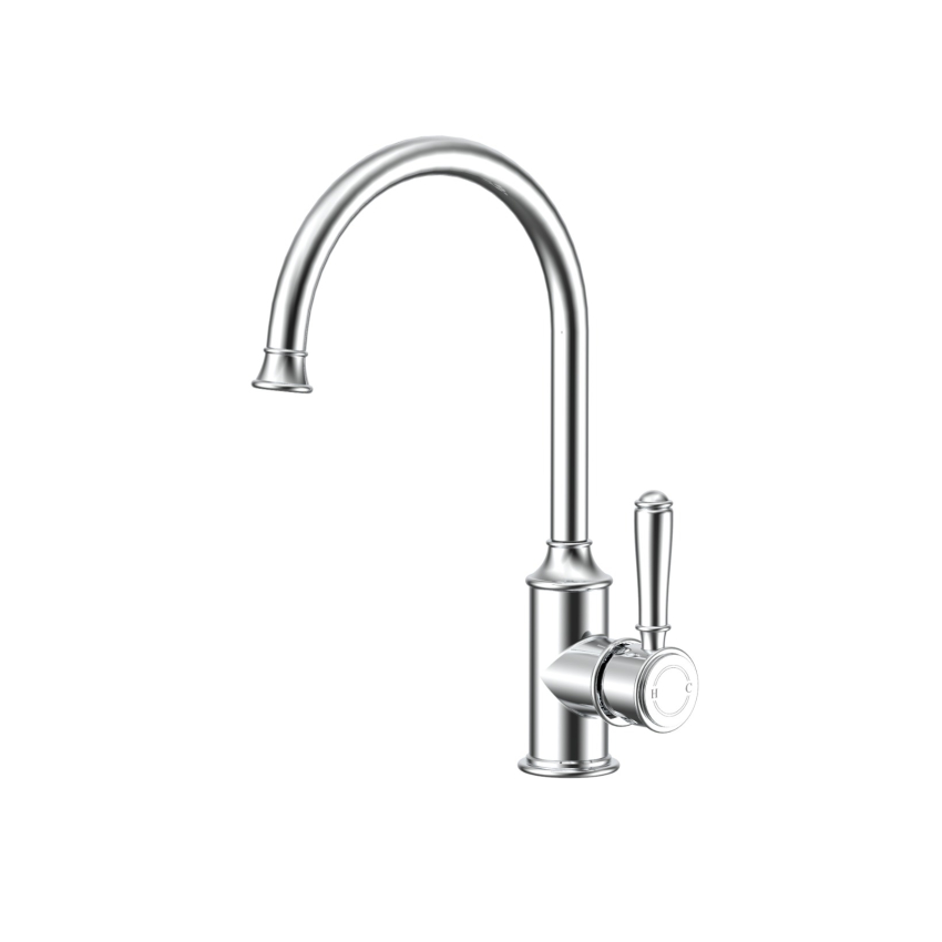 Clasico Gooseneck Sink Mixer Chrome