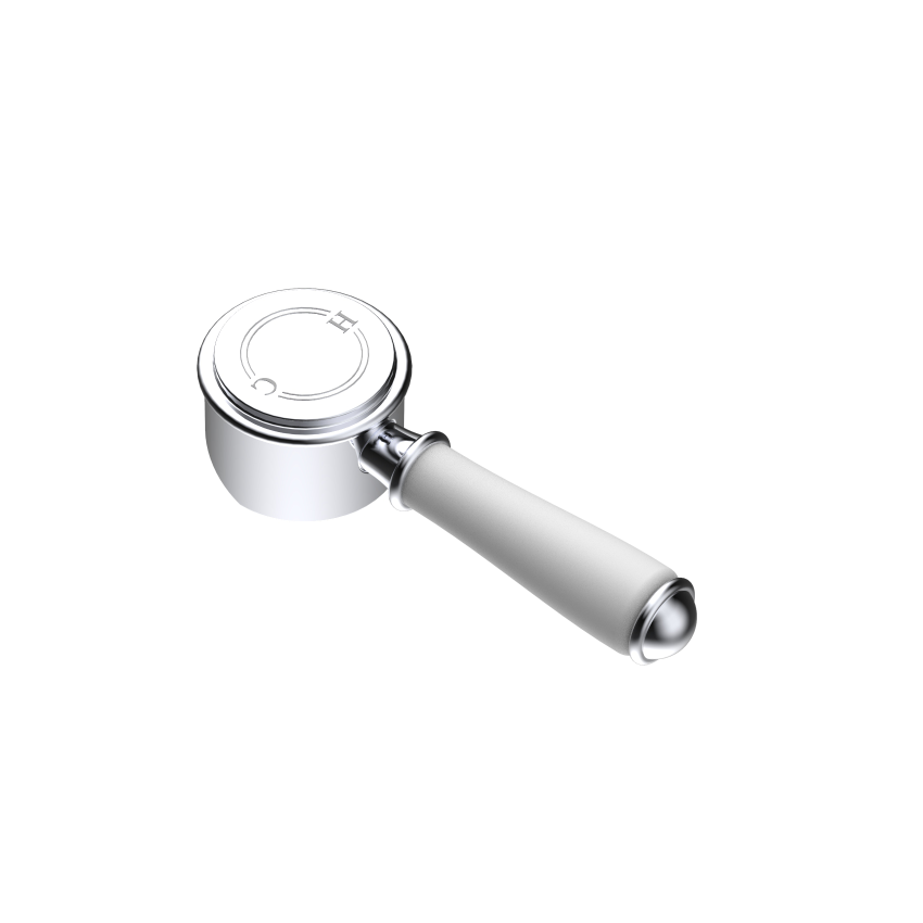 Clasico Ceramic Handle Chrome