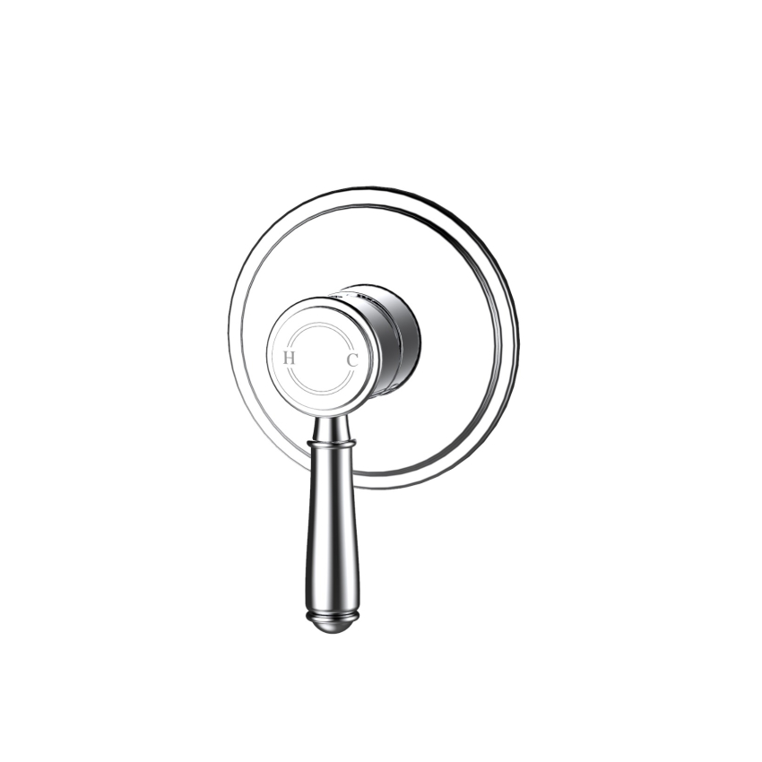 Clasico Wall Mixer Trim Kits Chrome