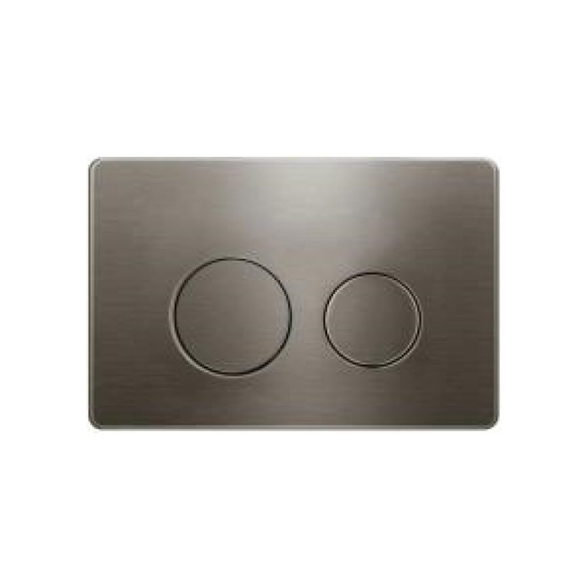 Access Plate Round Button Gunmetal