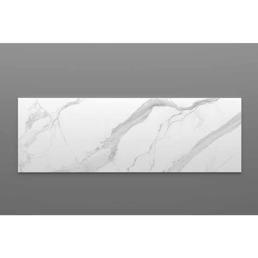 1500mm White Marble Look Sintered Stone Top Matte Finish Benchtop