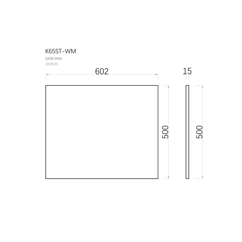 600mm White Marble Look Sintered Stone Top Matte Finish Benchtop