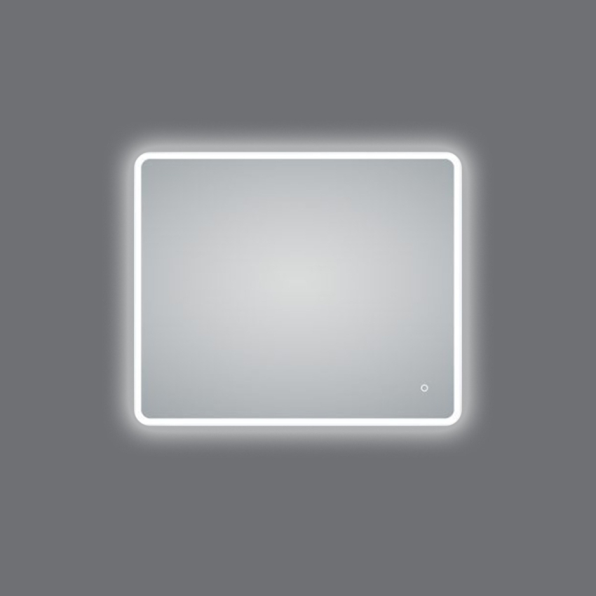 900*750mm Frosted Edge 3 Color Lighting Backlit Acrylic LED Mirror Touch Sensor Switch Defogger Pad Wall Mounted Vertical or Horizontal