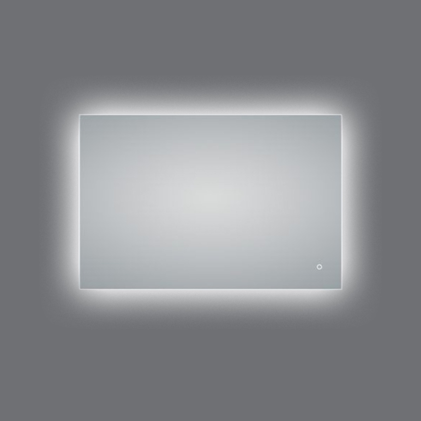 1200*800mm Sharpe Edgd 3 Color Lighting Backlit LED Mirror Touch Sensor Switch Defogger Pad Wall Mounted Vertical or Horizontal