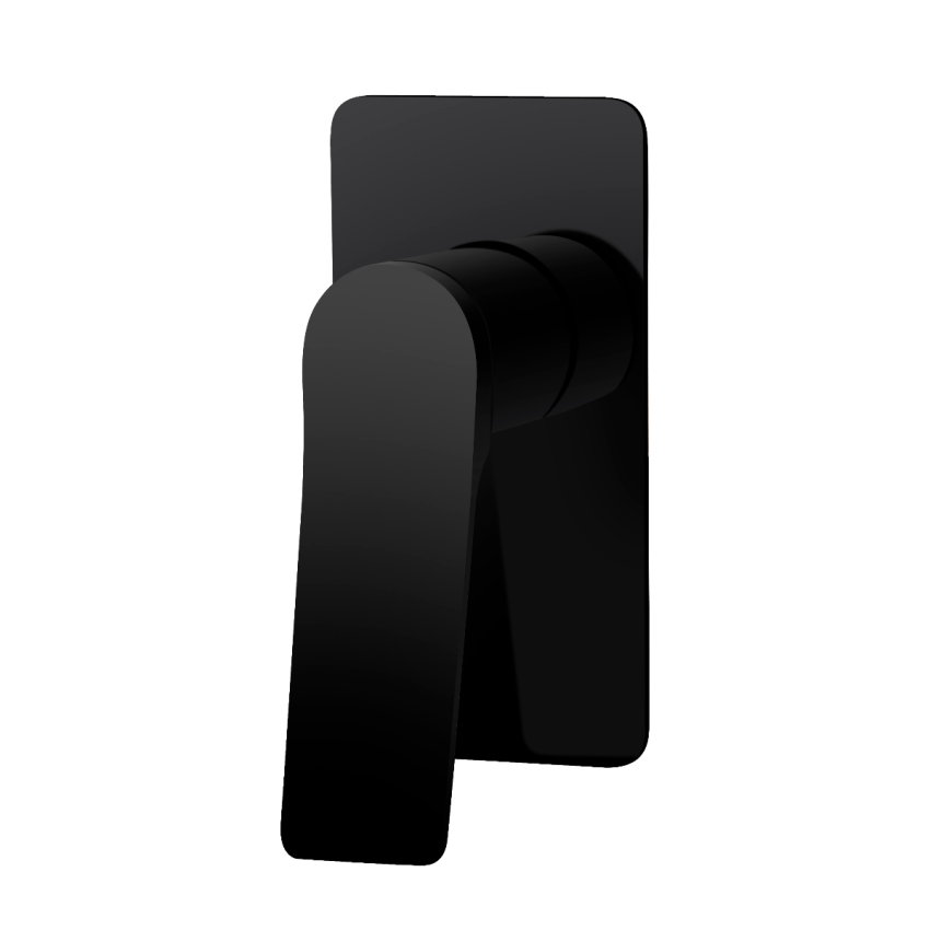 Rushy Square Black Built-in Shower Mixer(Color Up)