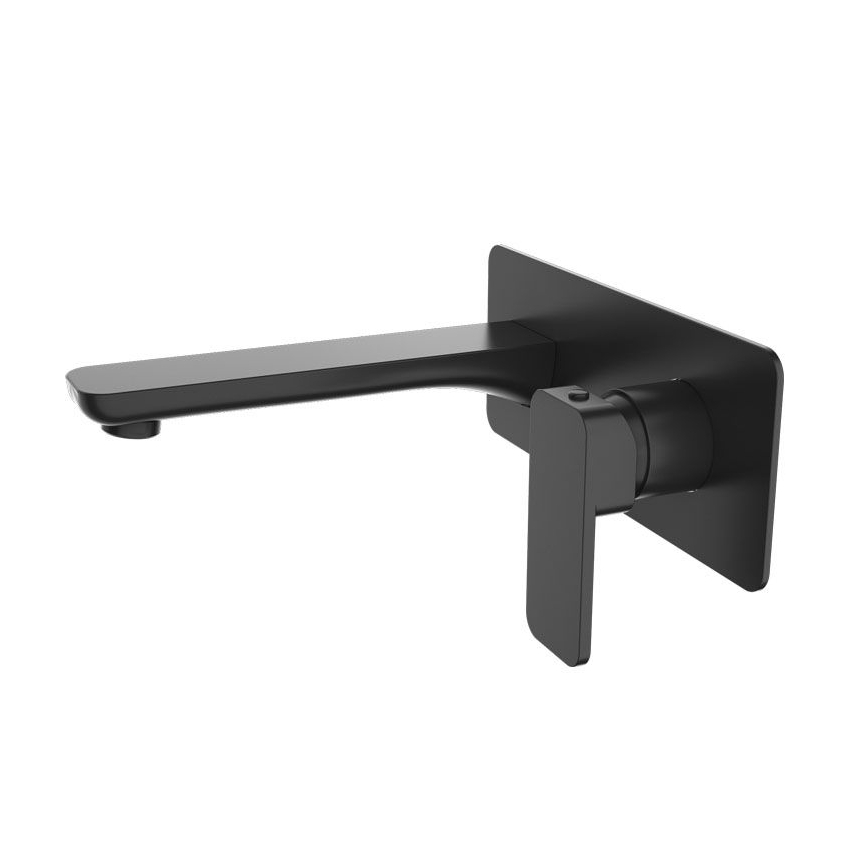 Ivano Series Black Bathtub/Basin Wall Mixer With Spout(Color Up)(Extension Part)