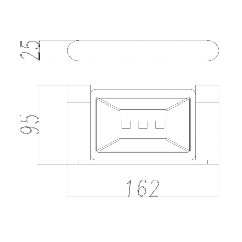 Rushy Black & Rose Gold Soap Dish Holder