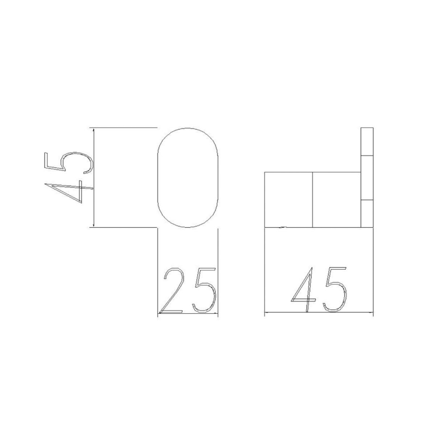 Black & Rose Gold Robe Hook Wall Mounted Stainless Steel