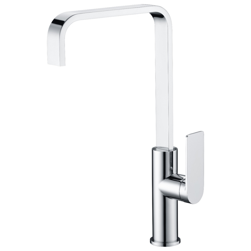 Ruki Solid Brass Kitchen Sink Mixer Chrome