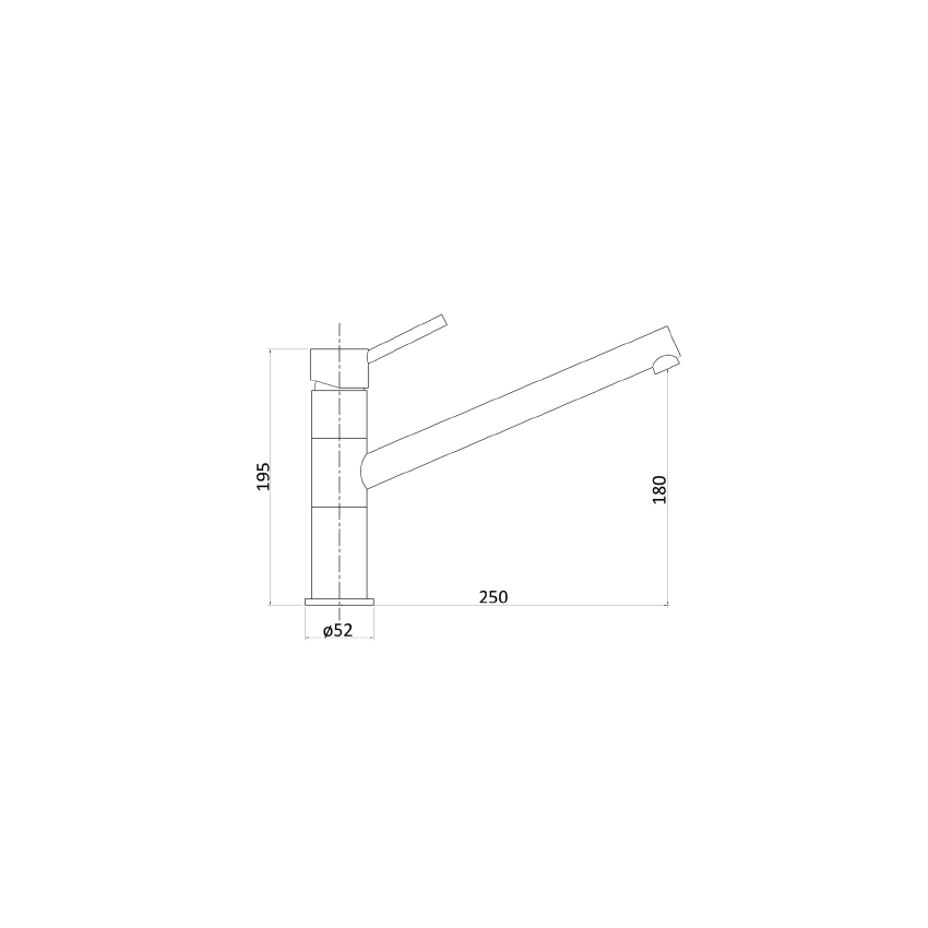 Otus Sink Mixer Chrome