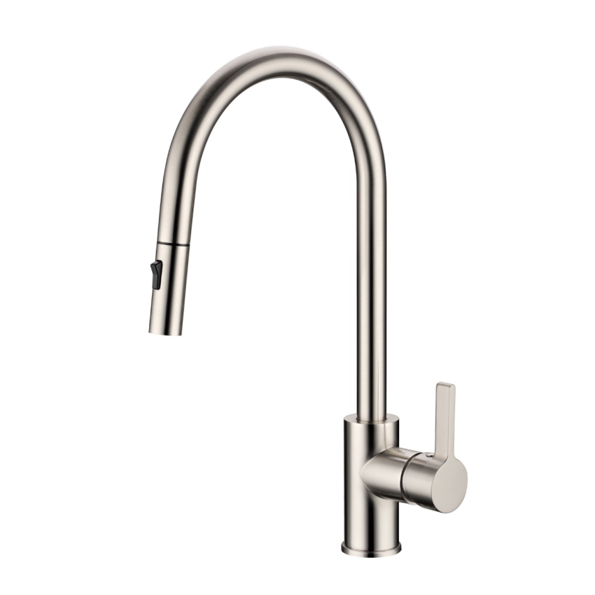 Otus Pull Out Sink Mixer Brushed Nickel