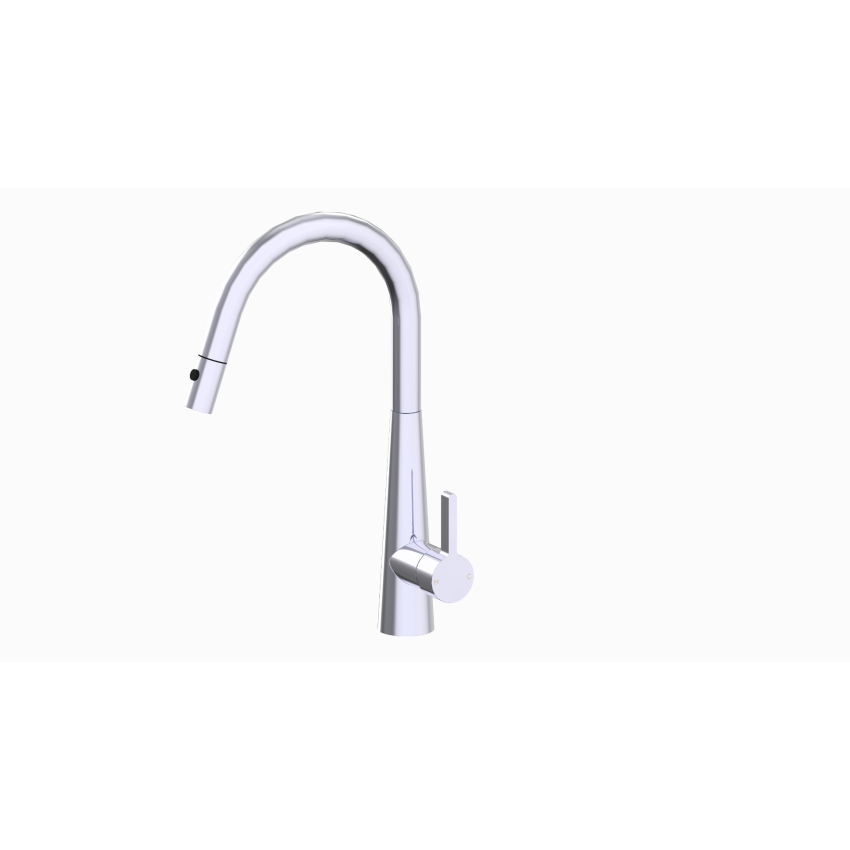 Otus Lux Pull Out Sink Mixer Chrome