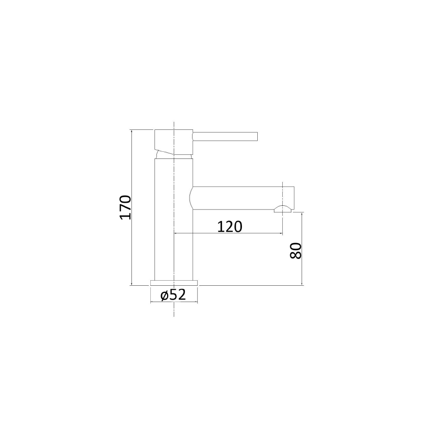 Otus Basin Mixer Chrome
