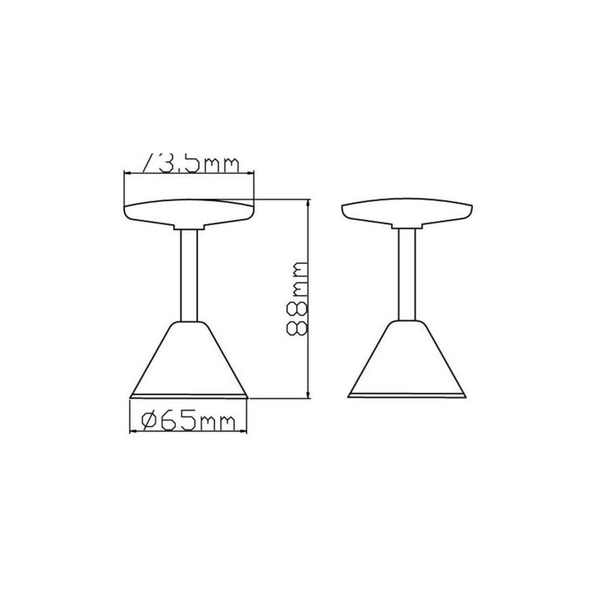 Wall Top Assemblies Chrome